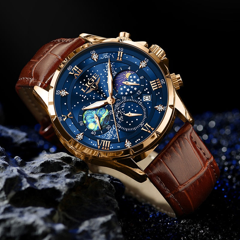William - Elegant Moon Phase Watch