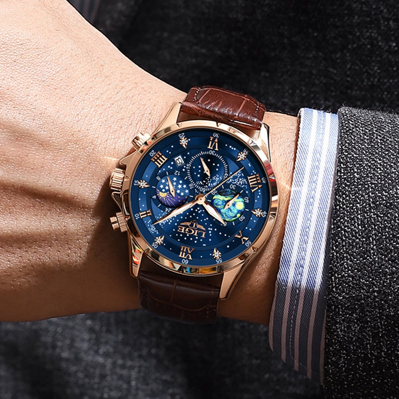 William - Elegant Moon Phase Watch