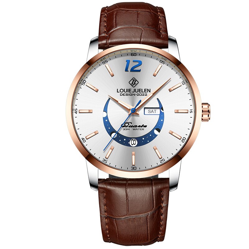 Elegant Luminous Moonphase Watch™