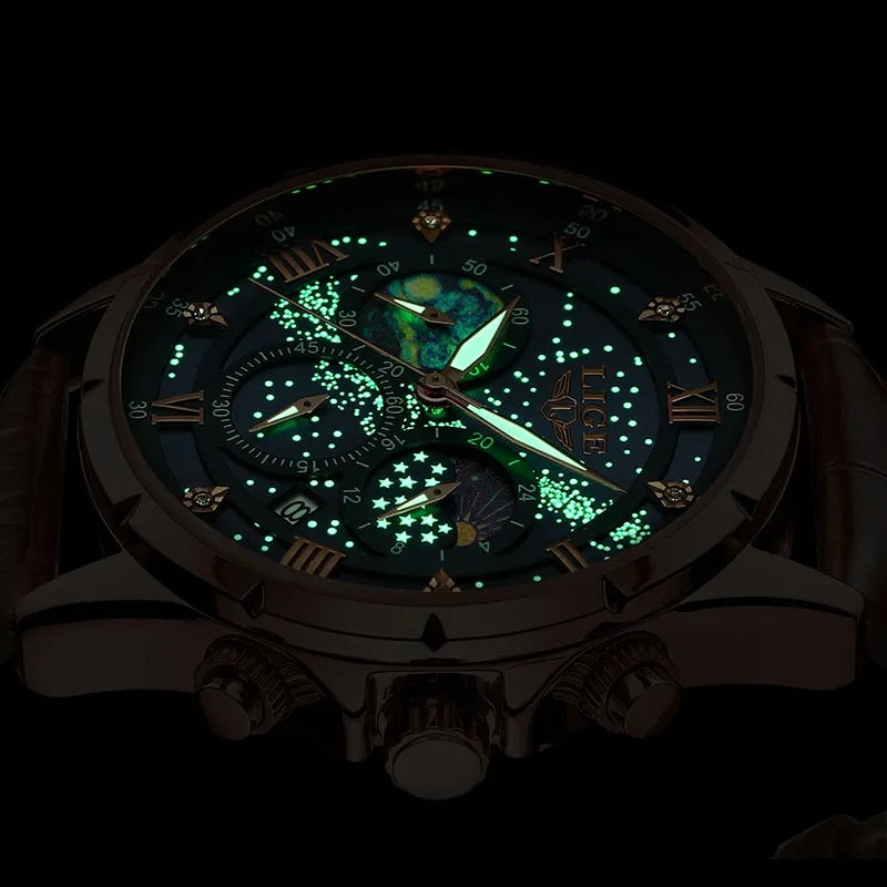 William - Elegant Moon Phase Watch